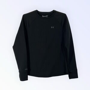 UNDER ARMOUR COLDGEAR BASE LAYER 4.0 WOMENS LARGE BLACK WINTER SPORTS